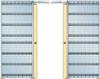 CONTROTELAIO CM.60X210 PER PORTA SCORREVOLE MM.105 