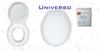 SEDILE UNIVERSO BIANCO IN RESINA TERMOINDURENTE CON CERNIERE ESPANSIONE INOX  H ORIZON