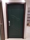 PORTA BLINDATA SENTRY DOBLE BIANCO NEVE VERDE CM.90 DX