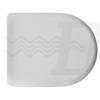 SEDILE WC TERMOINDURENTE MOD. D061 FORMA 7 Bianco