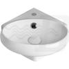 LAVABO AD ANGOLO MOD. 38X36