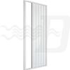 PORTA DOCCIA SOFFIETTO LUX  80-100 MOD.ONOFRIO H.185