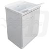 LAVATOIO CON MOBILE IN ABS E CON TAVOLA IN POLIPROPILENE 60X60
