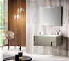 MOBILE DA BAGNO SOSPESO BALI CM.100 BRONZO METAL HPL RUGGINE