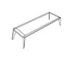 BASAMENTO CM.120X50 H.35 NOCE NATURALE IKON