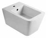 BIDET SOSPESO HIDE SQUARE CON FISSAGGIO RAPIDO