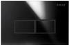 PLACCA ECO LINEA MM. 4,7 NERA LUCIDA PER CASSETTA INCASSO PUCCI ECO ART.1315490001 WC