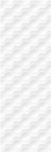 PIASTRELLA 32,5X99,2 TAHITI EXAGON WHITE RETTIFICATO