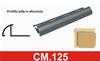 PROFILO 10 MM ALLUMINIO TONDO LUCIDO JOLLY CM.125