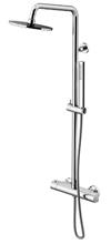 COLONNA DOCCIA CON MISCELATORE TERMOSTATICO ESTERNO H2OMIX 3000 CROMO