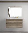 MOBILE DA BAGNO ESTER 2 CASSETTI CM.70 FRASSINO BIANCO