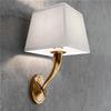 APPLIQUE A MURO DIADEMA ORO CON PARALUME BIANCO