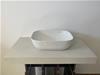 TOP IN GRES CM.46,5X90 H.8 BIANCO OPACO