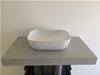 TOP IN GRES CM.47X90 H.8 GRIGIO OPACO