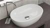 LAVABO APPOGGIO IN CERAMICA CM.60,5X42,5 H.14,5 BIANCO