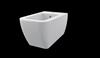 BIDET SOSPESO QUADRA CON FISSAGGI NASCOSTI