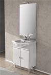 MOBILE DA BAGNO GEMMA CM.60 BIANCO LUCIDO