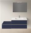 MOBILE DA BAGNO SOSPESO VIDA CM.100+60 L.140 BLU NAVY OPACO 