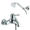 GRUPPO VASCA CON SET DOCCIA BELL BRONZO ANTICO